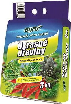 AGRO Hnojivo pre okrasné dreviny, 3 kg