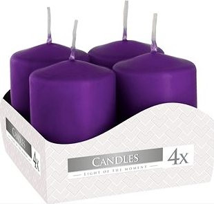 BISPOL Adventné Fialové 4× 60 g