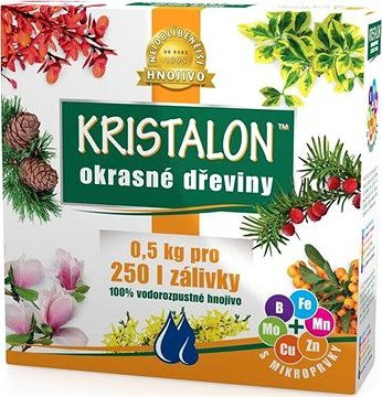 AGRO Hnojivo KRISTALON Na okrasné dreviny, 0,5 kg