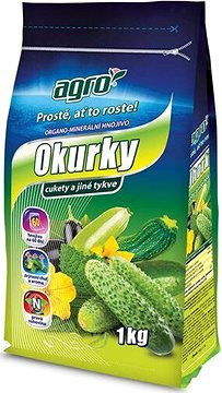 AGRO Hnojivo organo – minerálne, na uhorky a cukety, 1 kg