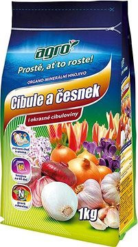 AGRO Hnojivo organo – minerálne cibuľa a česnak, 1 kg