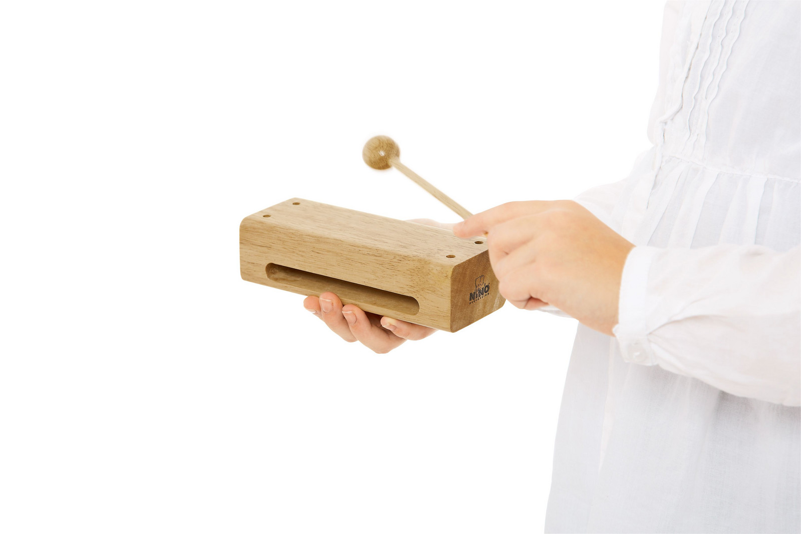 NINO WOOD BLOCK MEDIUM INCL. BEATER