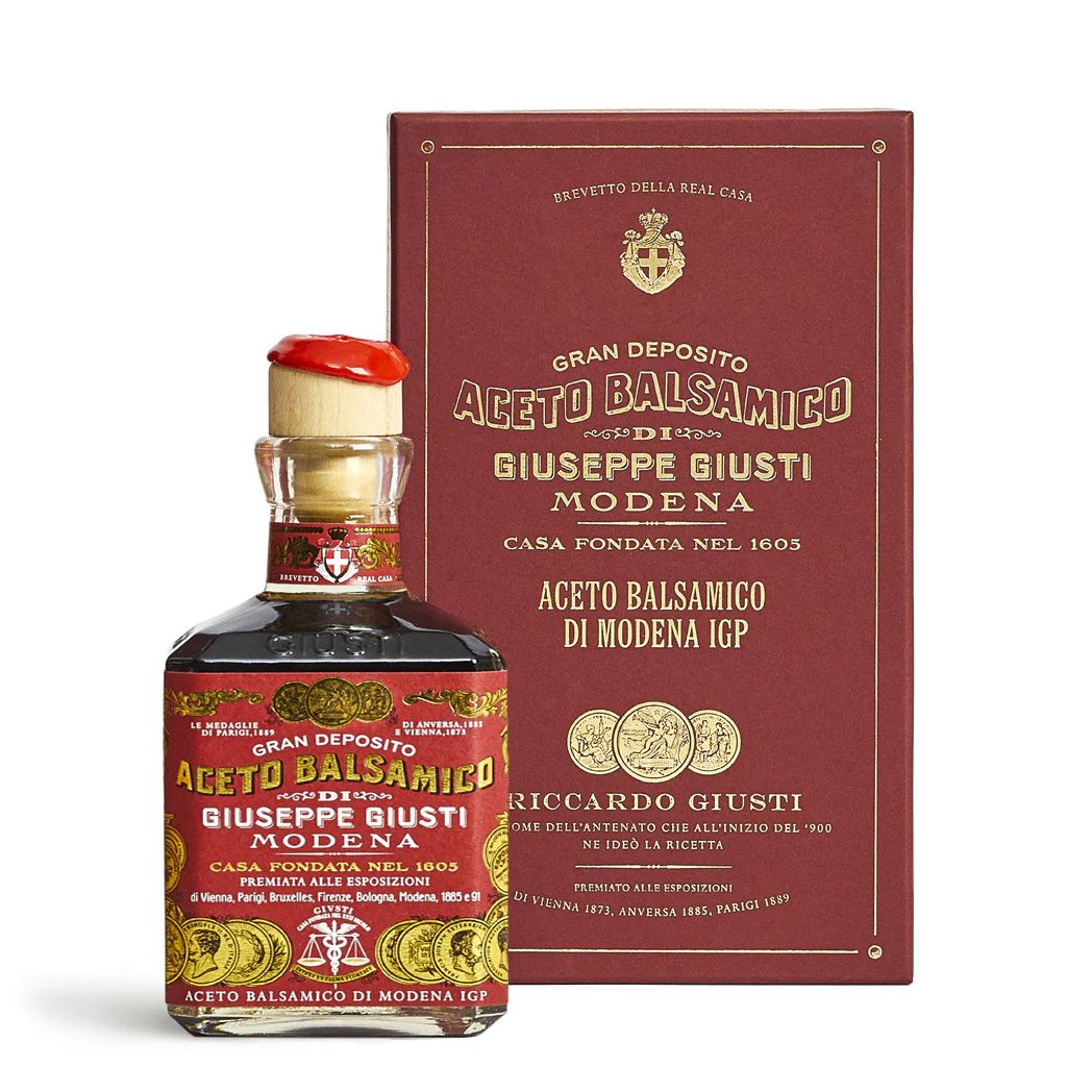 Balzamikový ocot 3 GOLD MEDALS CUBICA 250 ml, Giusti