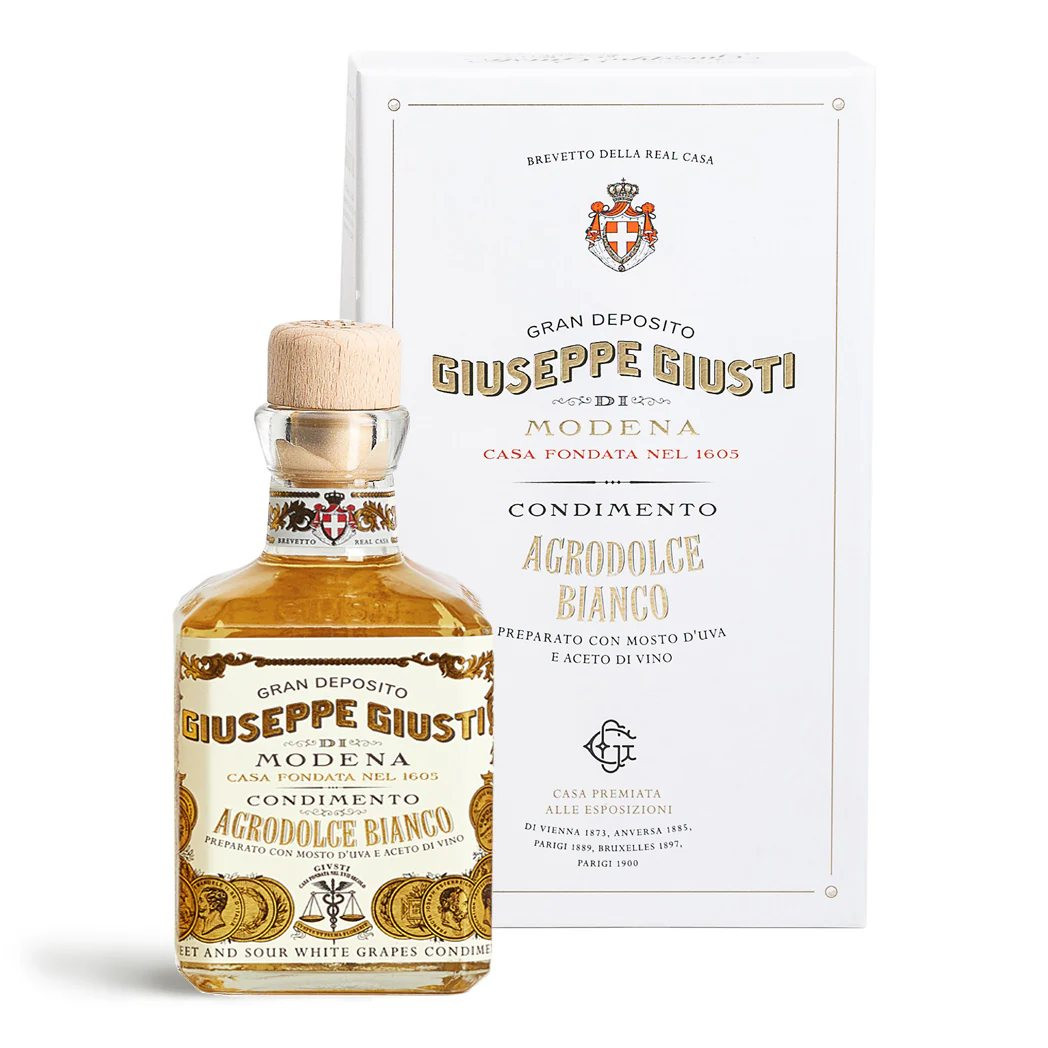 Biely kondiment SWEET & SOUR CUBICA 250 ml, Giusti