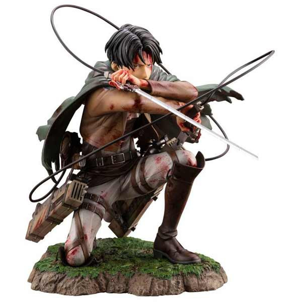 ARTFXJ Statue 17 Levi Fortitude Ver. 17 cm (Attack on Titan)