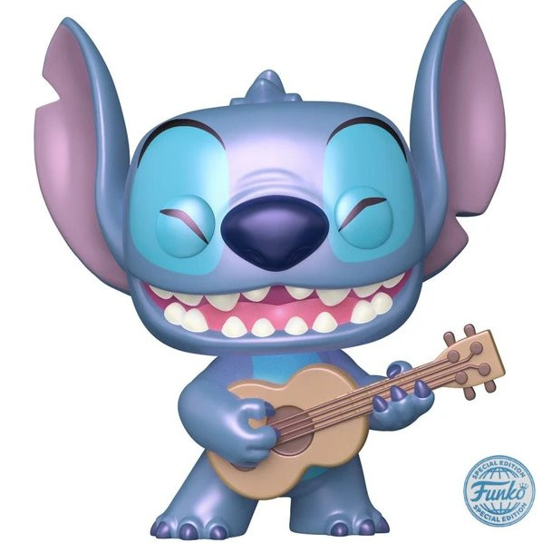 POP! Disney: Stitch with Ukelele (Lilo & Stitch) Special Edition Pearlescent POP-1044