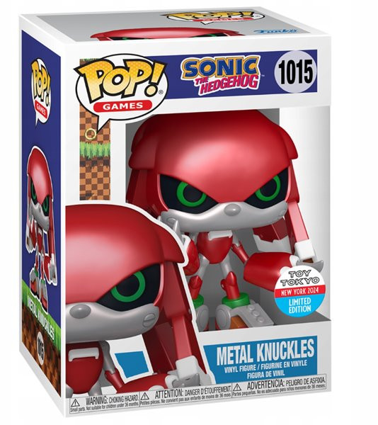 POP! Games: Metal Knuckles (Sonic the Hedgehog) New York Comic Con 2024 POP-1015