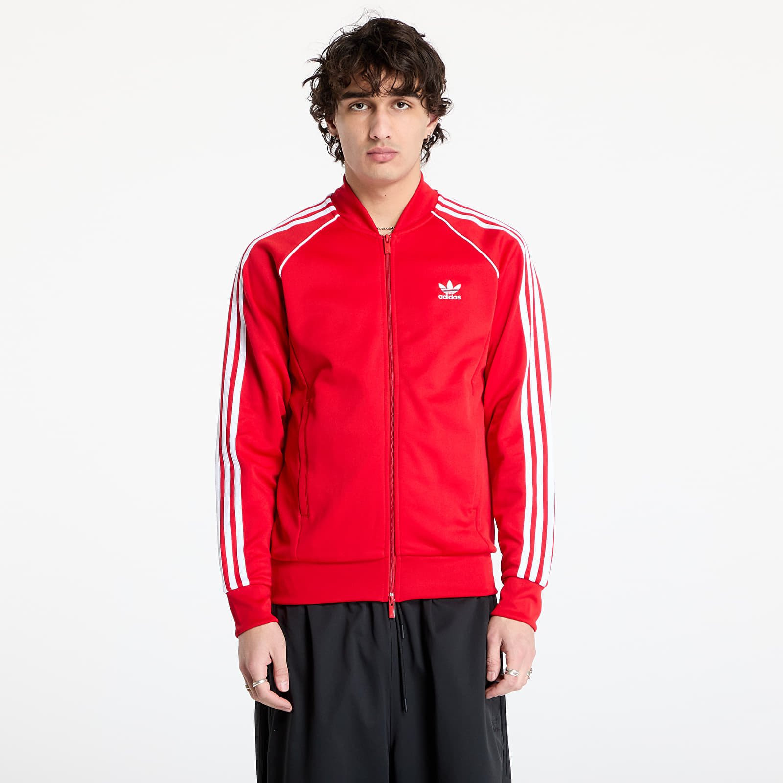 Bunda adidas SST Adicolor Classics Tracktop UNISEX Better Scarlet/ White M