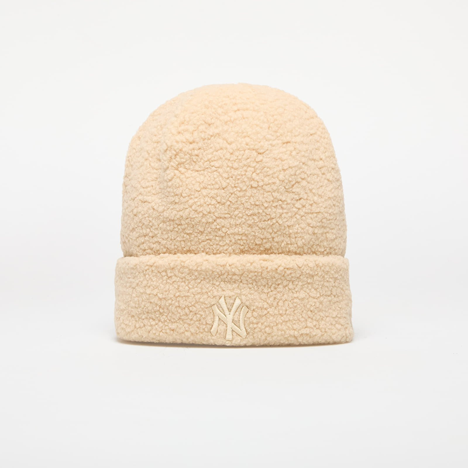 Šiltovka New Era New York Yankees Knit Medium Wmns MLB Wmns Borg Beanie Stone Universal