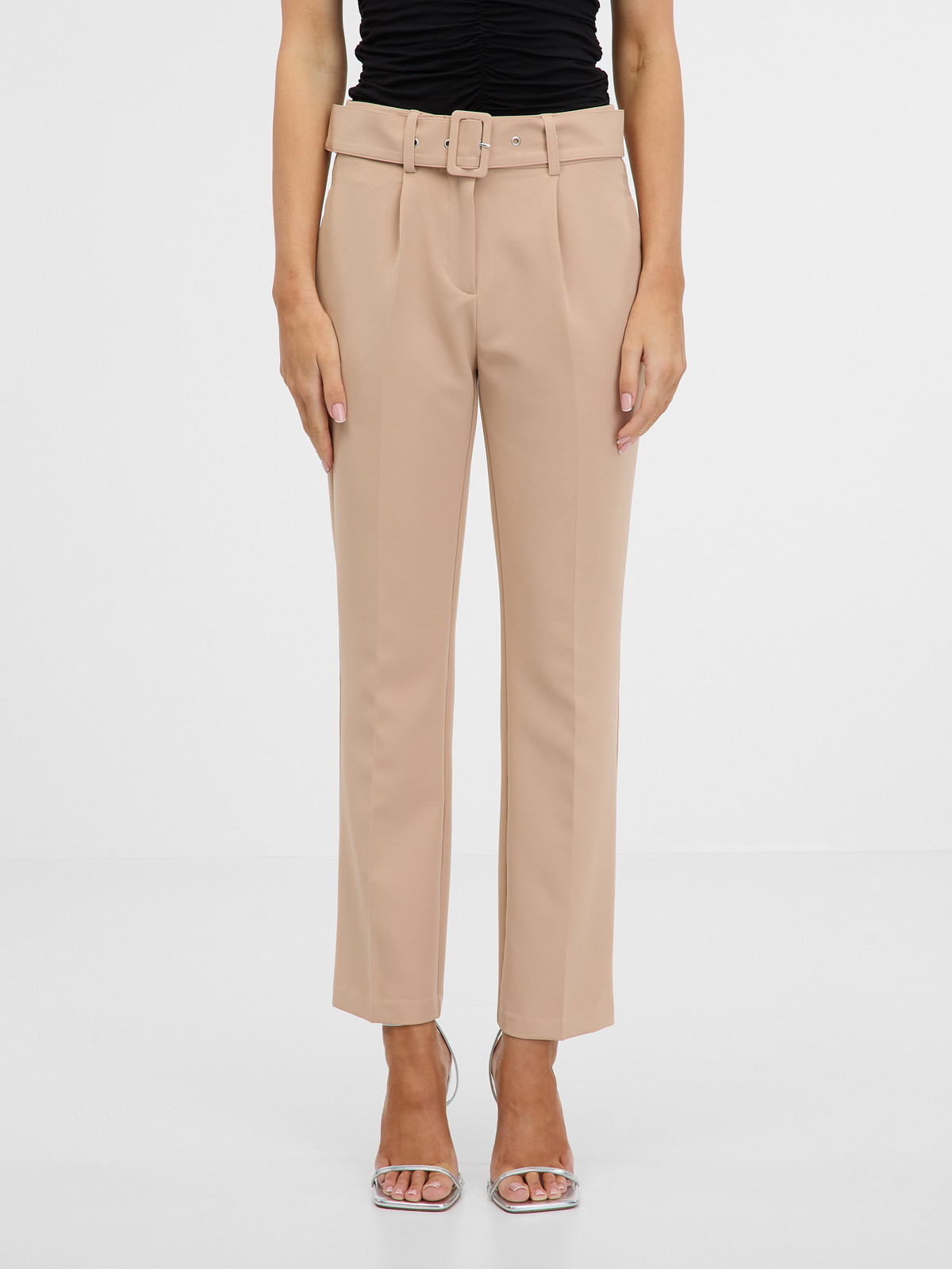 Orsay Light brown women's trousers - Women's