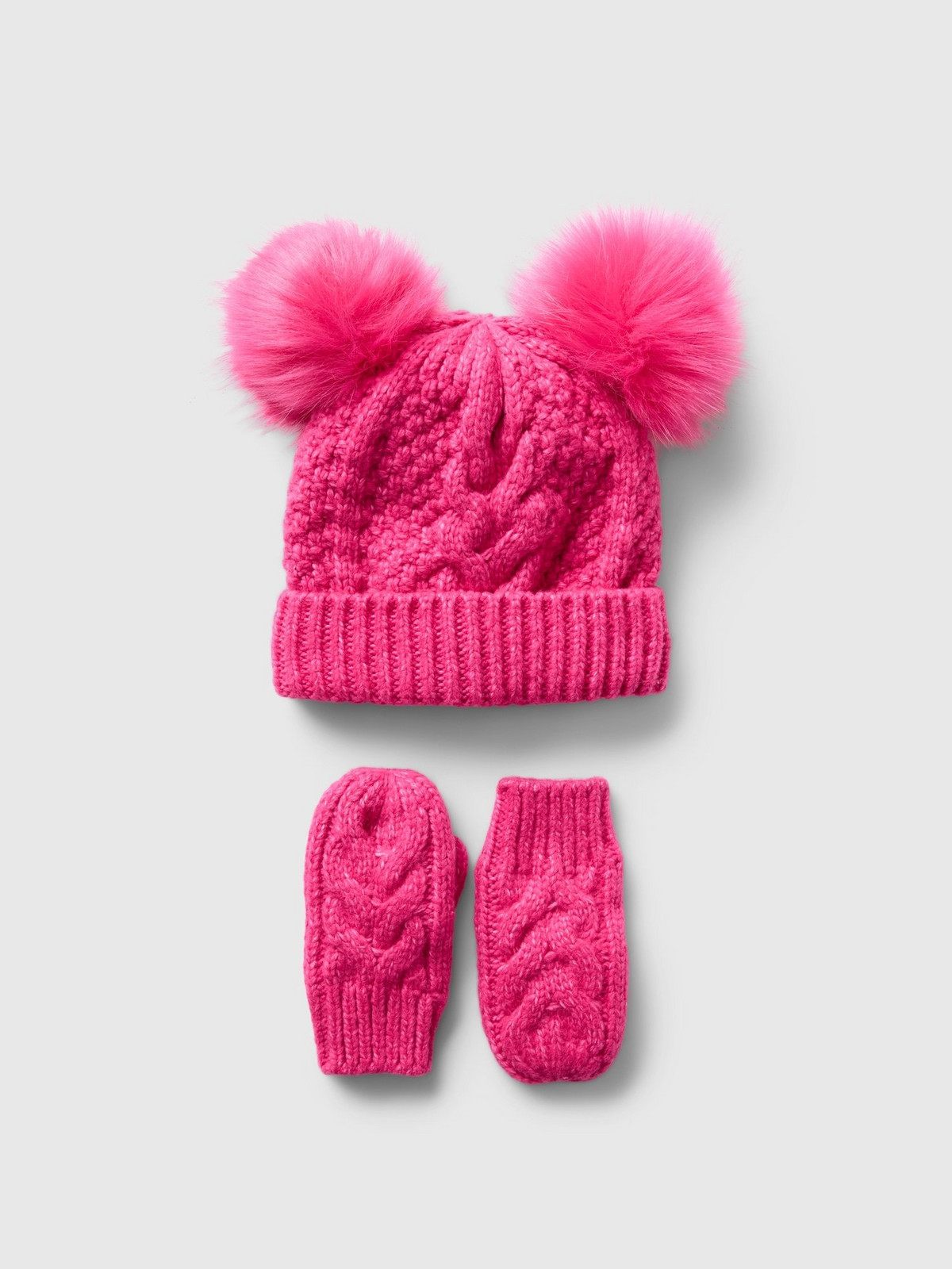 GAP Baby set of gloves and hat - Girls