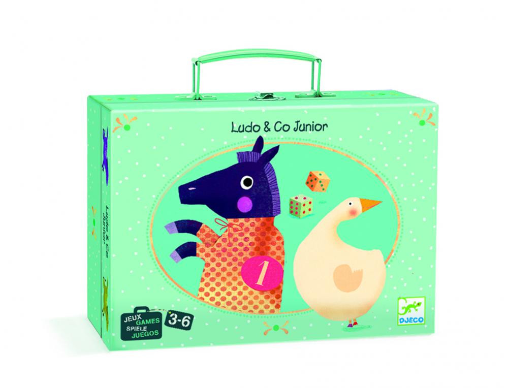 DJECO Spoločenské hry: Húsky a Človeče, nehnevaj sa