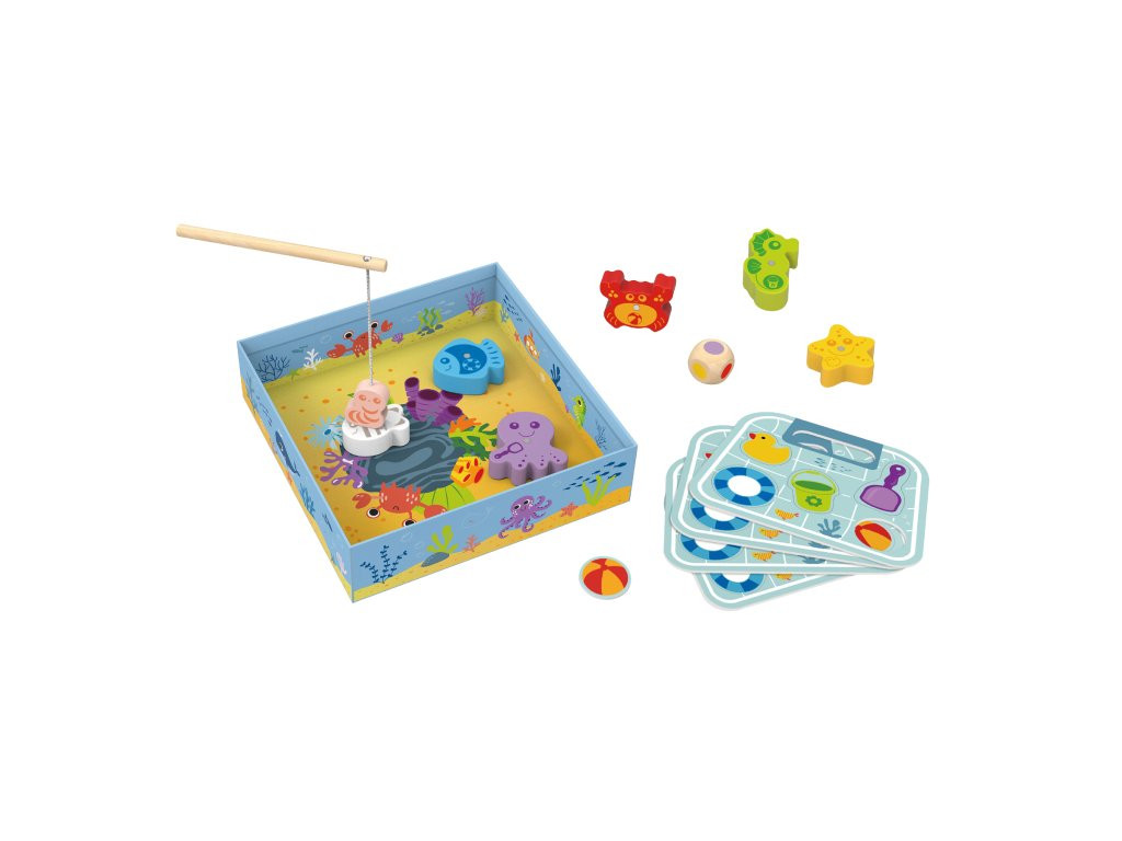 Tooky Toy Chytání rybiček Moře