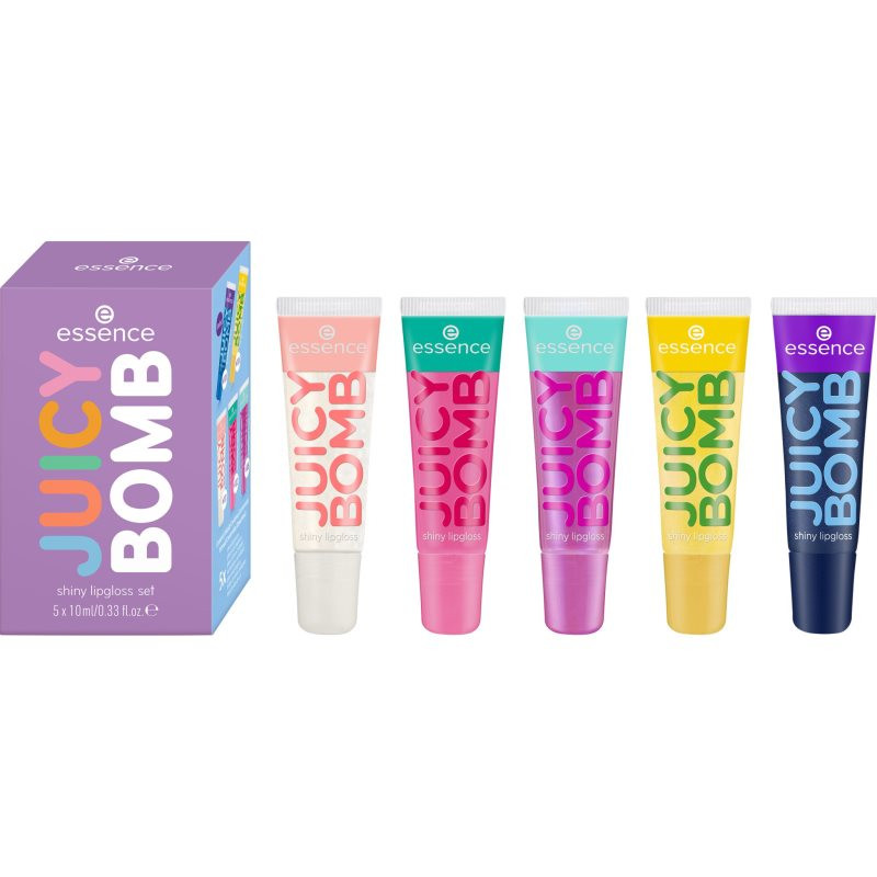 essence Juicy Bomb darčeková sada na pery Sweet & Glossy!