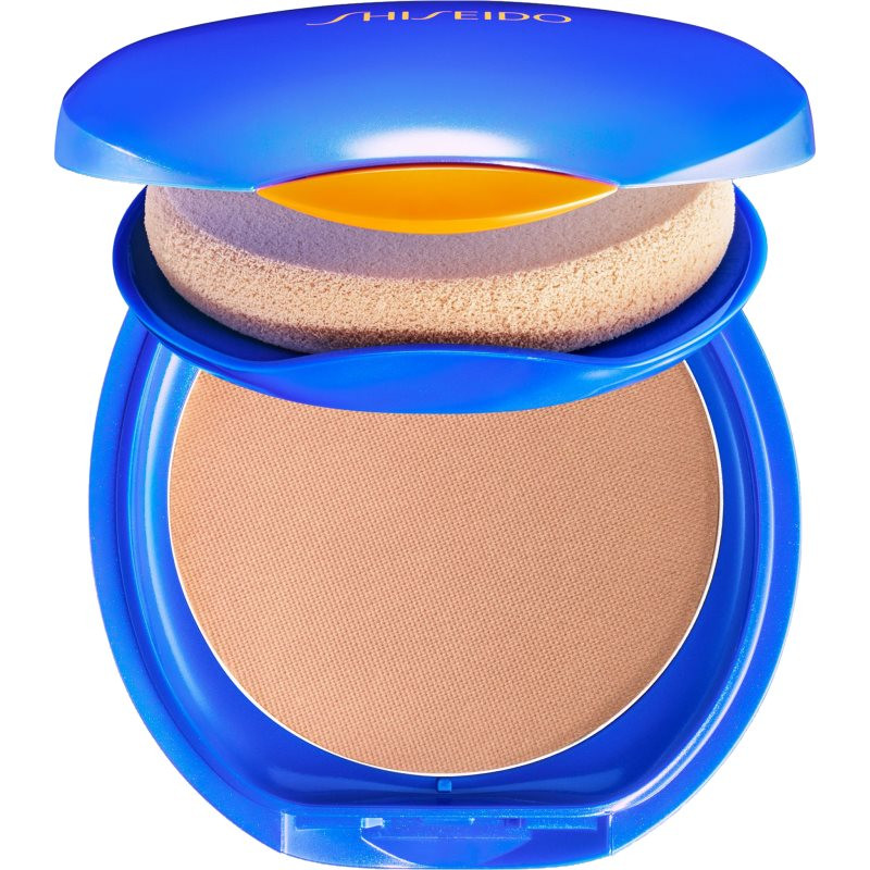 Shiseido Expert Sun Protector UV Protective Compact Foundation SPF30 vodeodolný kompaktný make-up plniteľný odtieň Medium Brown 12 g