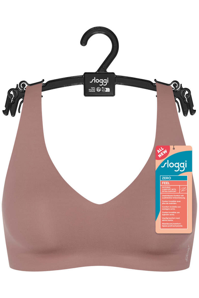 Mäkká podprsenka SLOGGI ZERO FEEL 2.0 SOFT BRA CACAO L