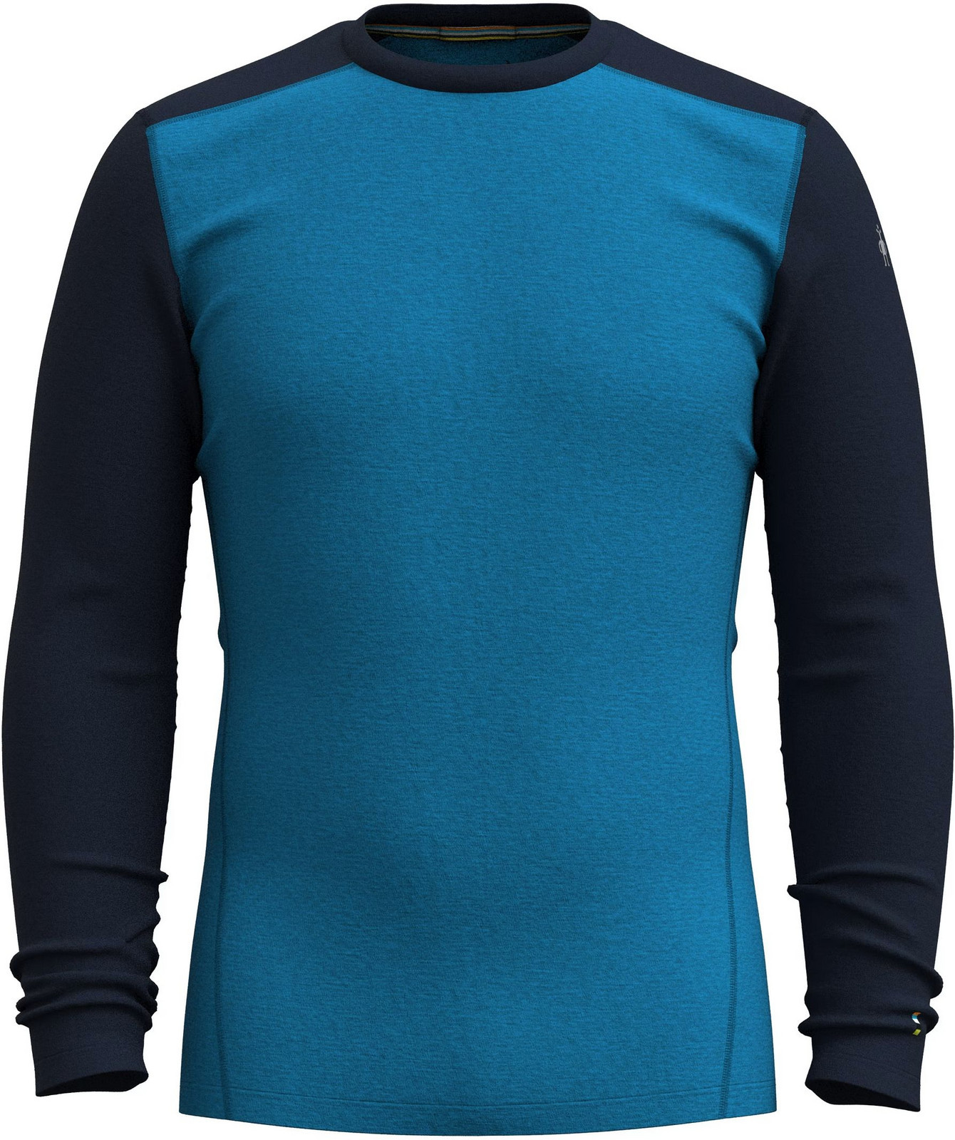 Smartwool M CLASSIC THERMAL MERINO BL CREW BOXED nival blue-deep navy Veľkosť: L
