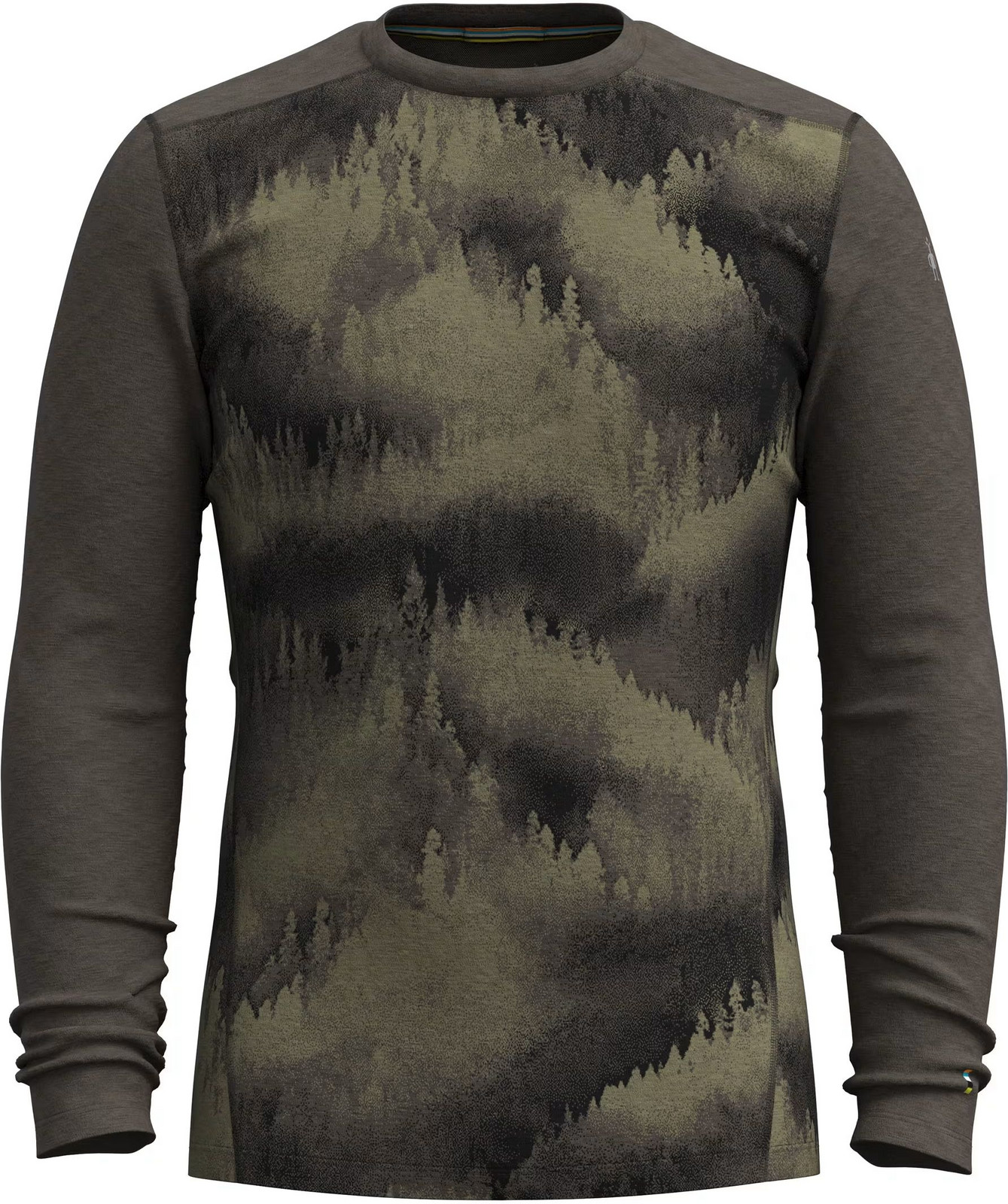 Smartwool M CLASSIC THERMAL MERINO BL CREW BOXED north woods foggy pines Veľkosť: L
