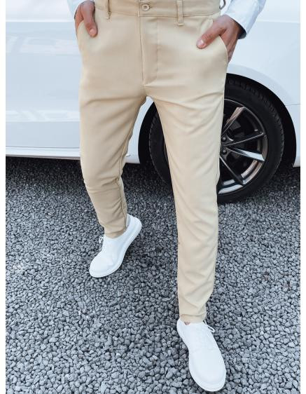 Pánske nohavice béžové