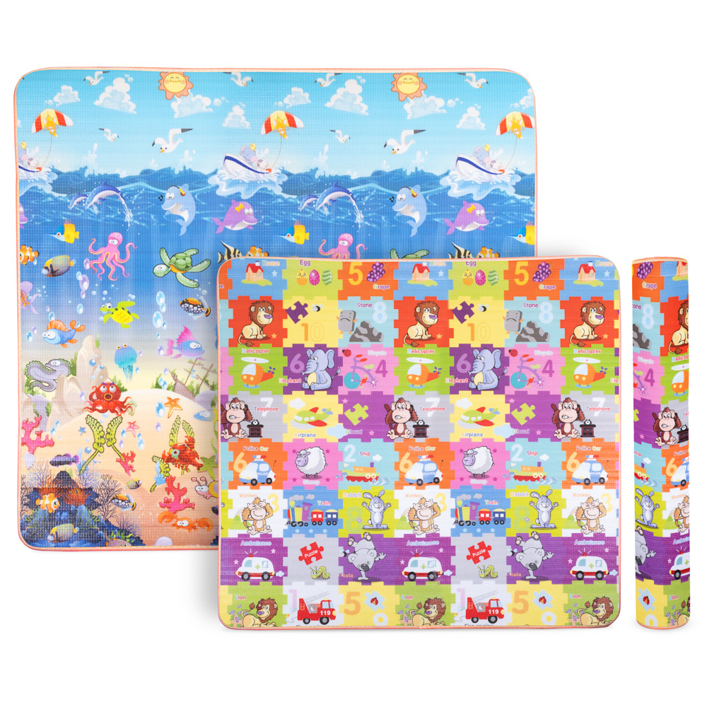 inSPORTline Lhotino 200x180x1,5 cm Zvieratká - puzzle