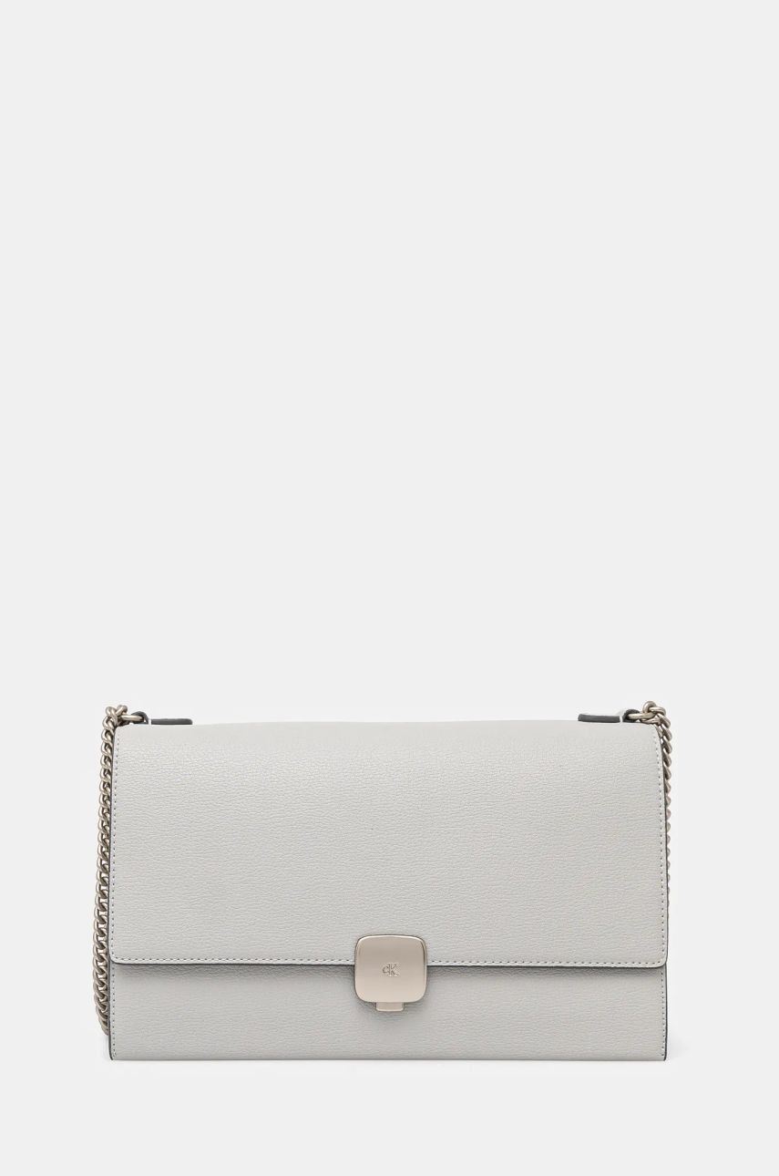 Kabelka Calvin Klein Jeans šedá farba, K60K612709