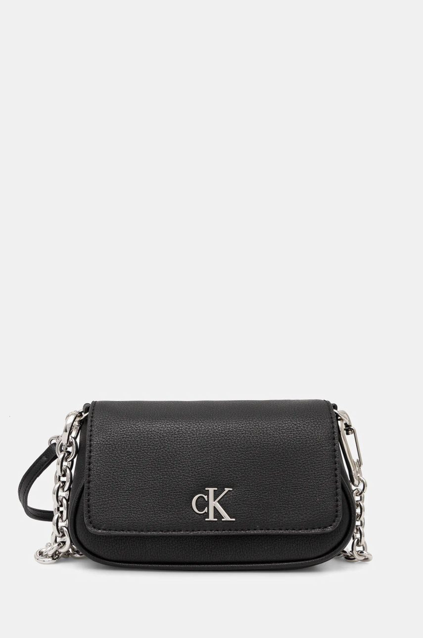 Kabelka Calvin Klein Jeans čierna farba, K60K613049