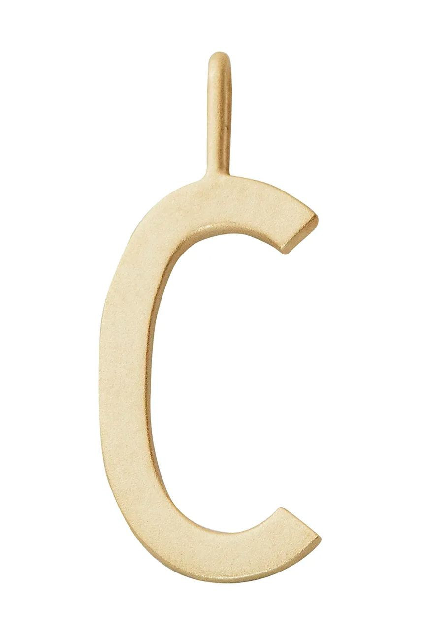 Strieborný pozlátený prívesok Design Letters 90201544C