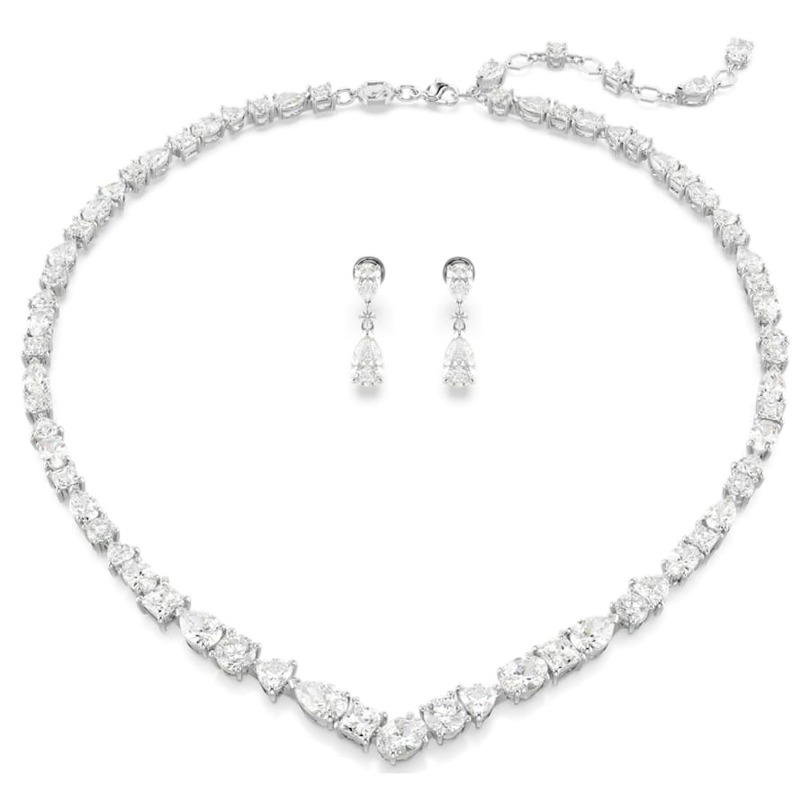 Swarovski Luxusná sada šperkov Mesmera Tennis 5674306 (náhrdelník, náušnice)