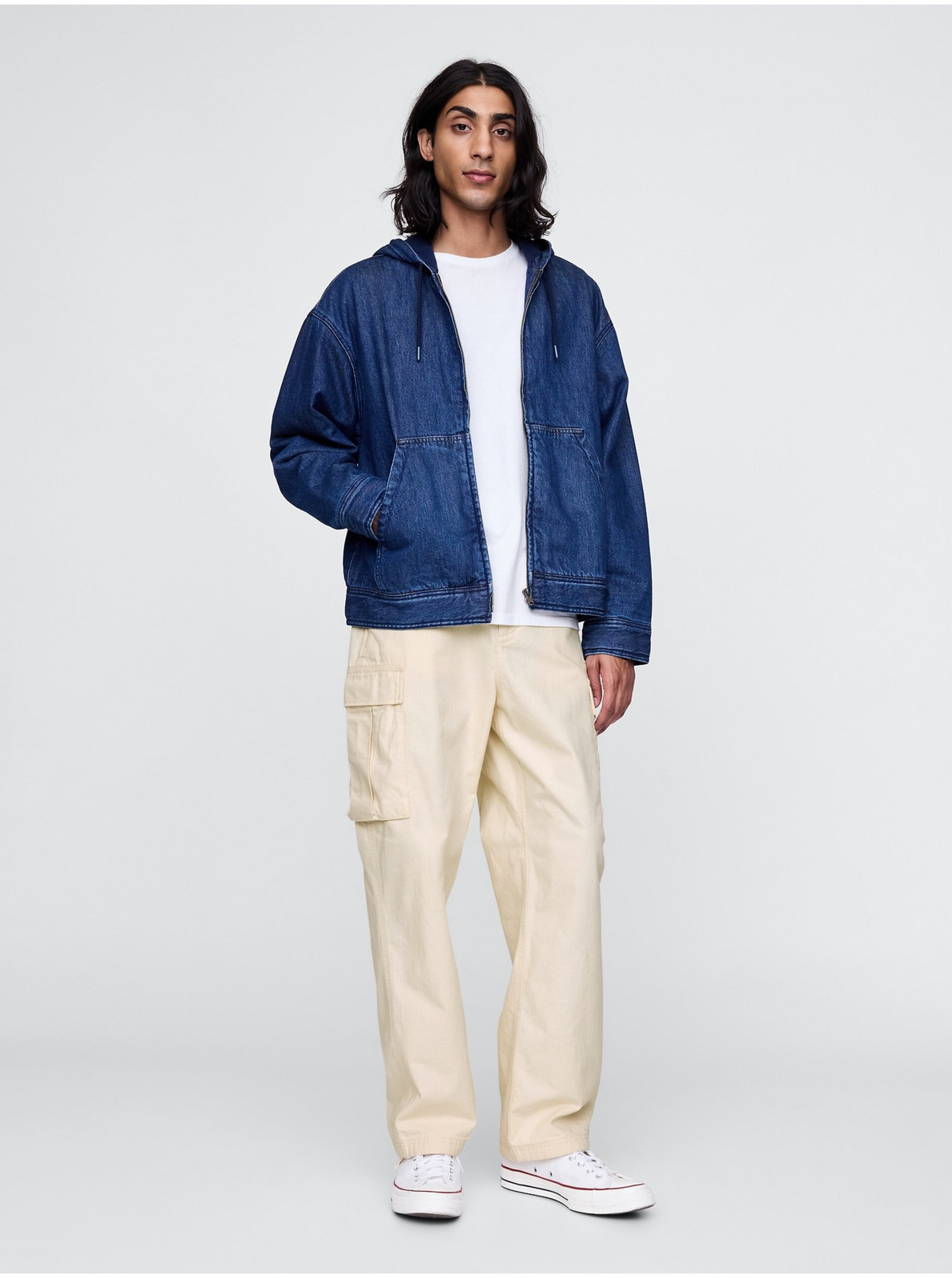 Cargo nohavice Utility Herringbone GAP