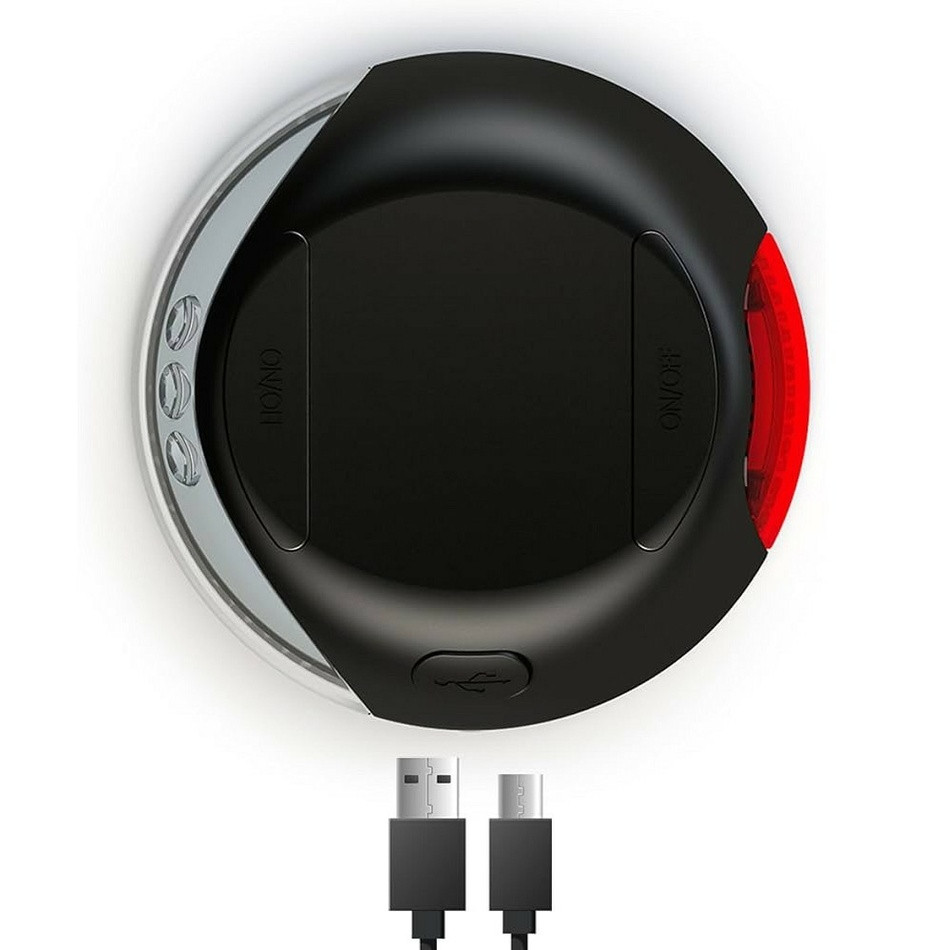 Flexi baterka LED Lighting System čierna, 7 x 2 cm