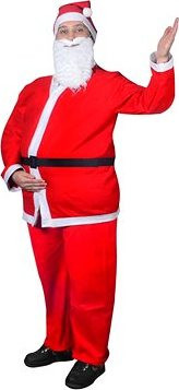 SHUMEE Santa Claus vianočný kostým, sada