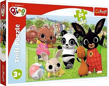 Puzzle Bung Bunny Zábava v parku