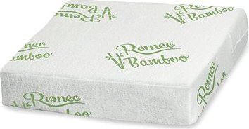 Romeo Memory Bamboo zvyšující podsedák 45 × 45 × 10 cm