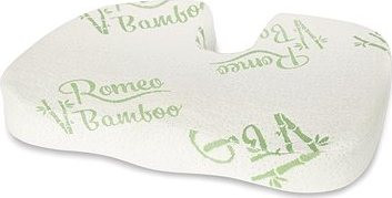 Romeo Memory Bamboo ortopedický podsedák 45 × 36 × 6 cm