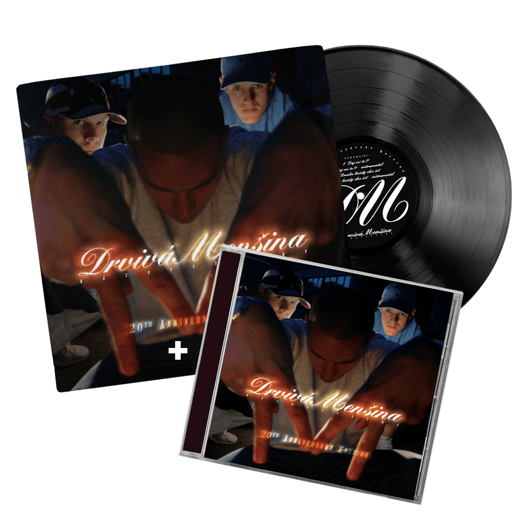 Drvivá Menšina, Daj Mi To!!! (20th Anniversary Edition) (Numbered) + CD, Balík