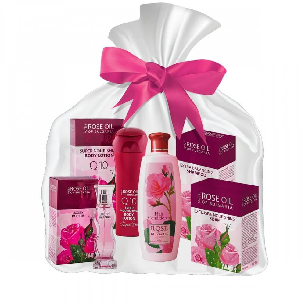 Darčekový balíček s luxusným parfumom Regina Roses