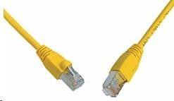 Solarix Patch kábel CAT6 SFTP PVC 1m žltý snag-proof C6-315YE-1MB
