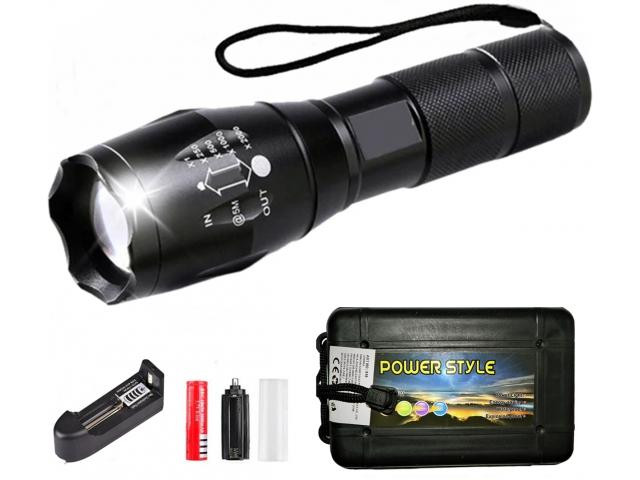 Taktické LED svietidlo CREE XM-L T6