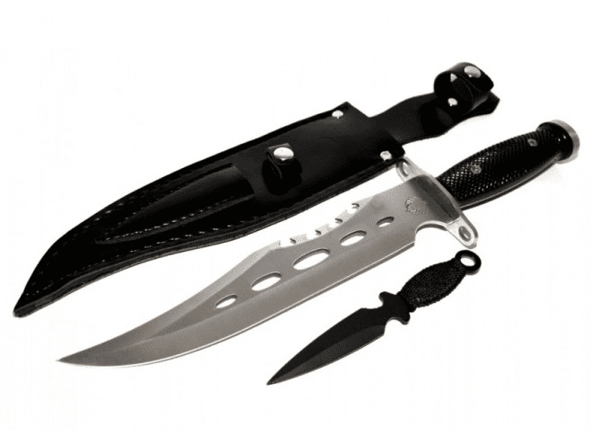 Taktický vojenský bajonet + vrhací nôž