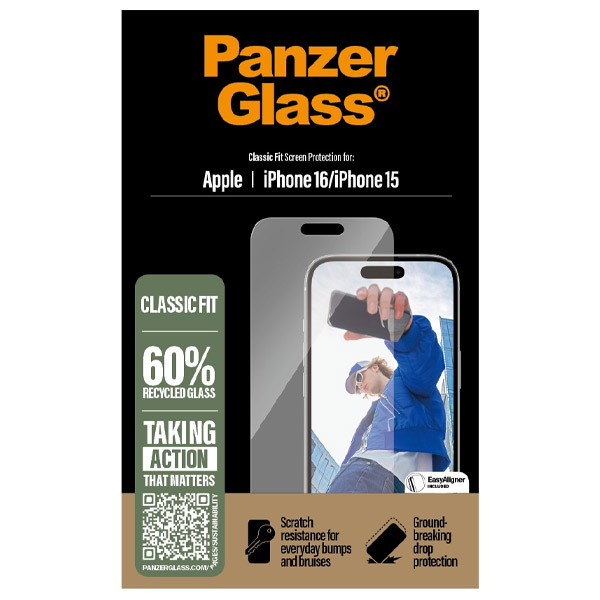 Ochranné sklo PanzerGlass pre Apple iPhone 1516 2873