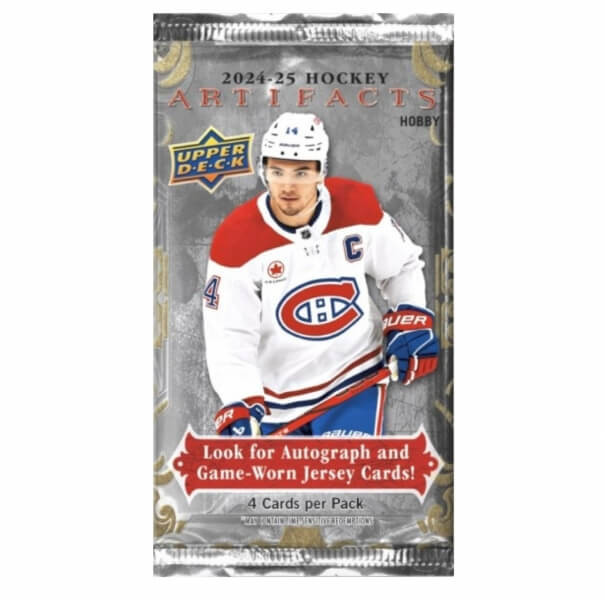 Upper Deck 2024-2025 Upper Deck Artifacts Hockey Hobby Balíček