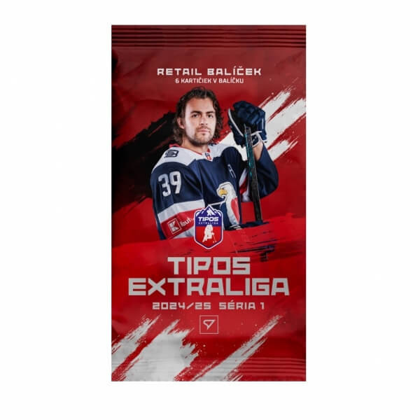 Sportzoo Hokejové karty Tipos Extraliga 2024/25 - Retail balíček - 1. séria