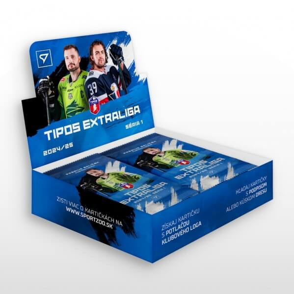 Sportzoo Hokejové karty Tipos Extraliga 2024-25 - Premium box - 1. séria
