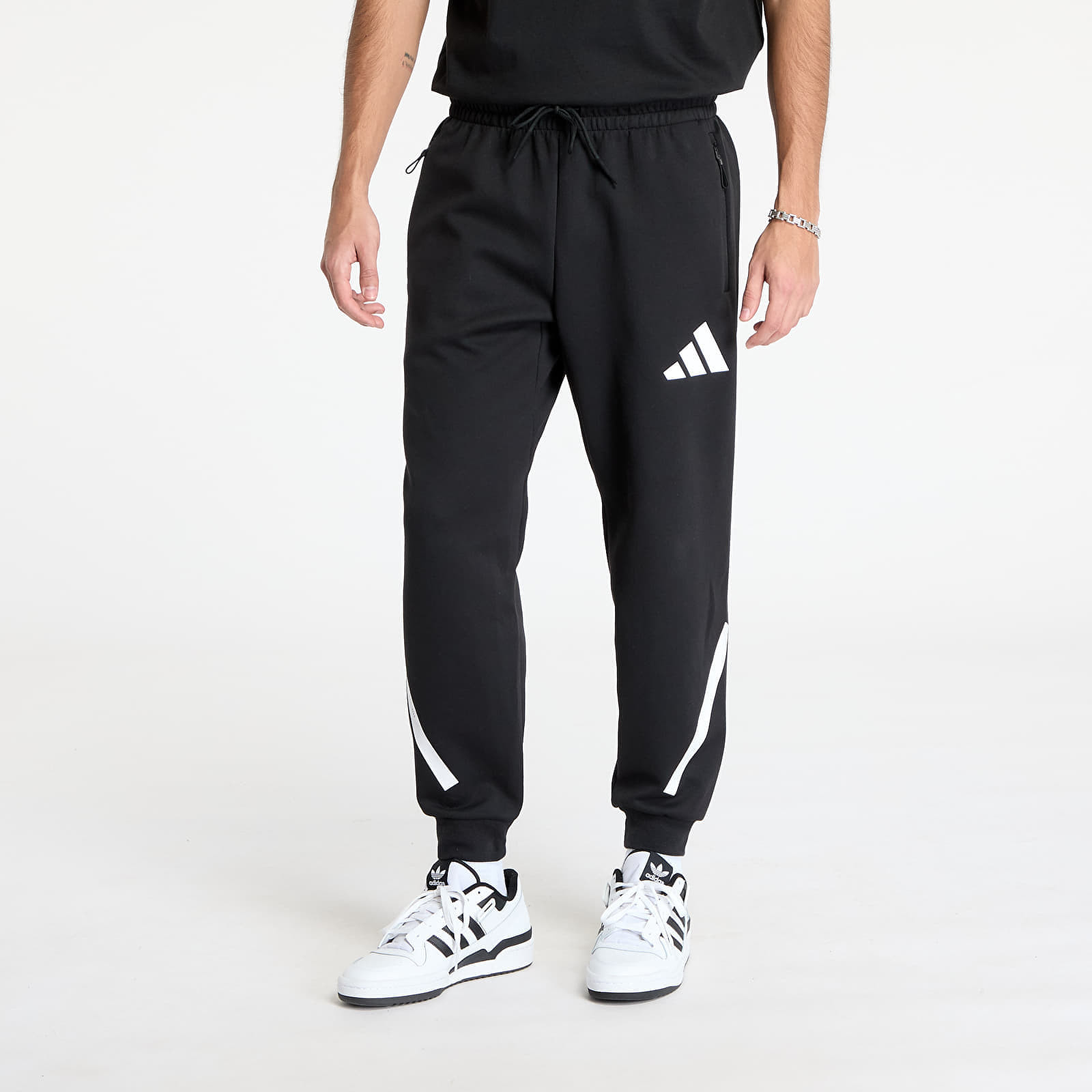 Kalhoty adidas Z.N.E. Pant Black/ White XL