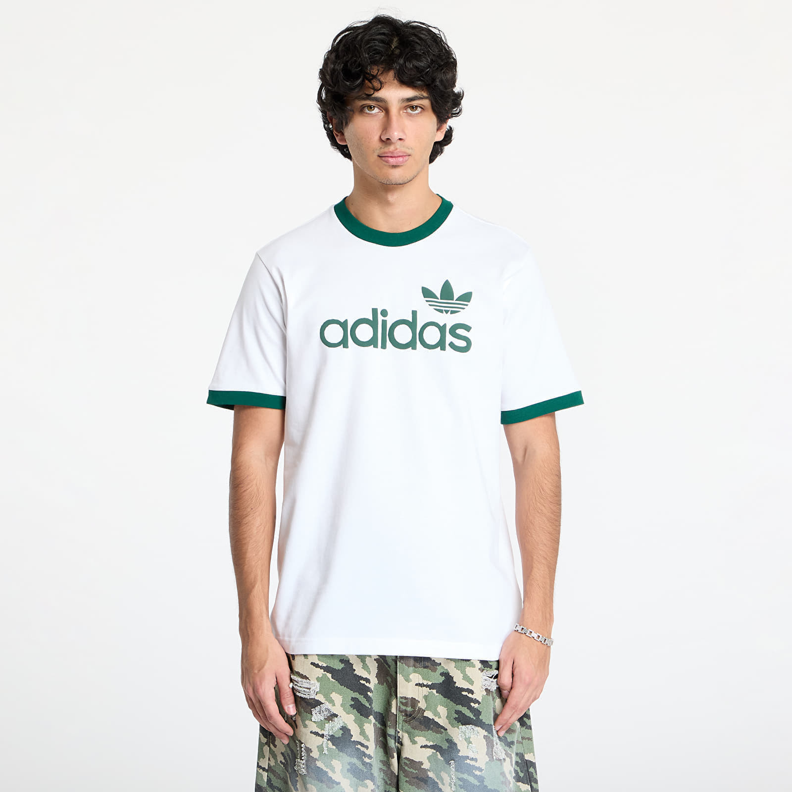 Tričko adidas Simple Tee Off White S