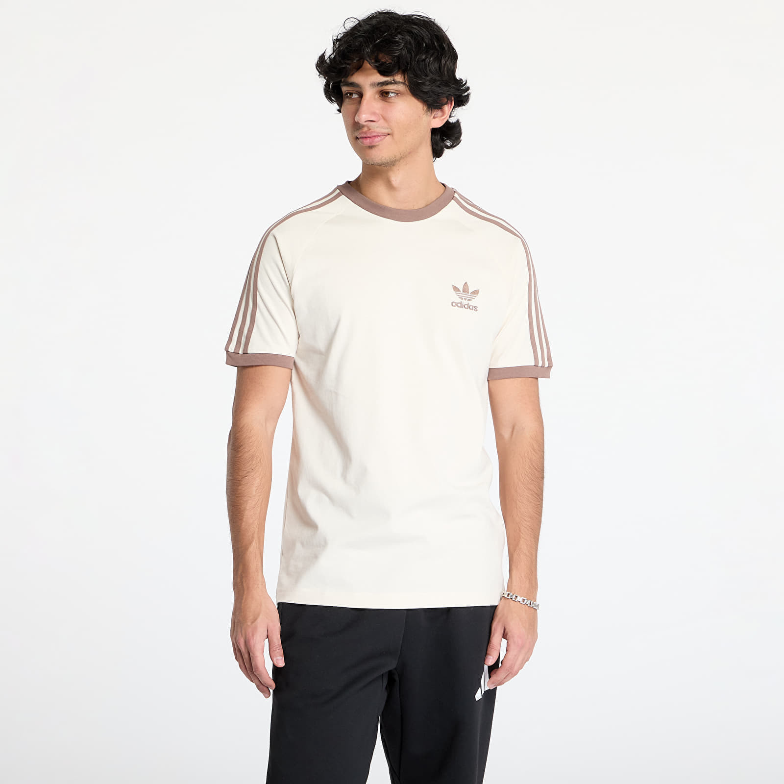 Tričko adidas Adicolor Classics 3-Stripes T-Shirt Wonder White S
