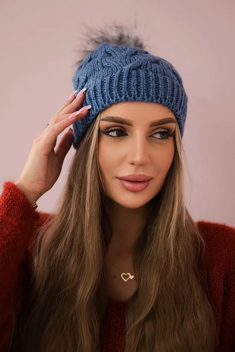 marka niezdefiniowana Čapica s fleece Ela K242 džínsy