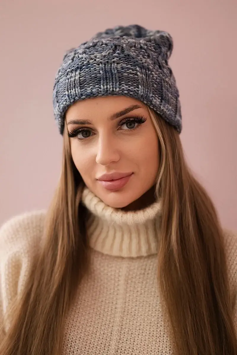 marka niezdefiniowana Čapica s fleece Melisa K241 námornícka modrá+modrá