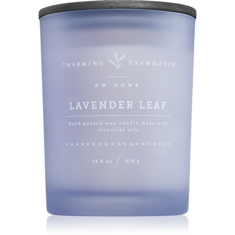 DW Home Charming Farmhouse Lavender Leaf vonná sviečka 414 g