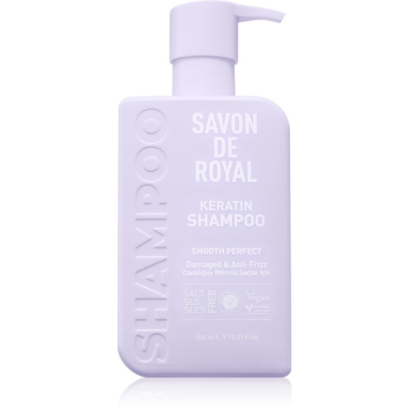 Savon The Royal Miracle vyhladzujúci šampón pre poškodené vlasy 500 ml